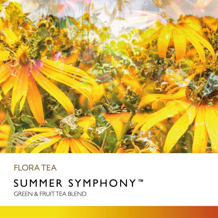 Flora Tea Summer Symphony — green & fruit tea blend, 500g wholesale pouch