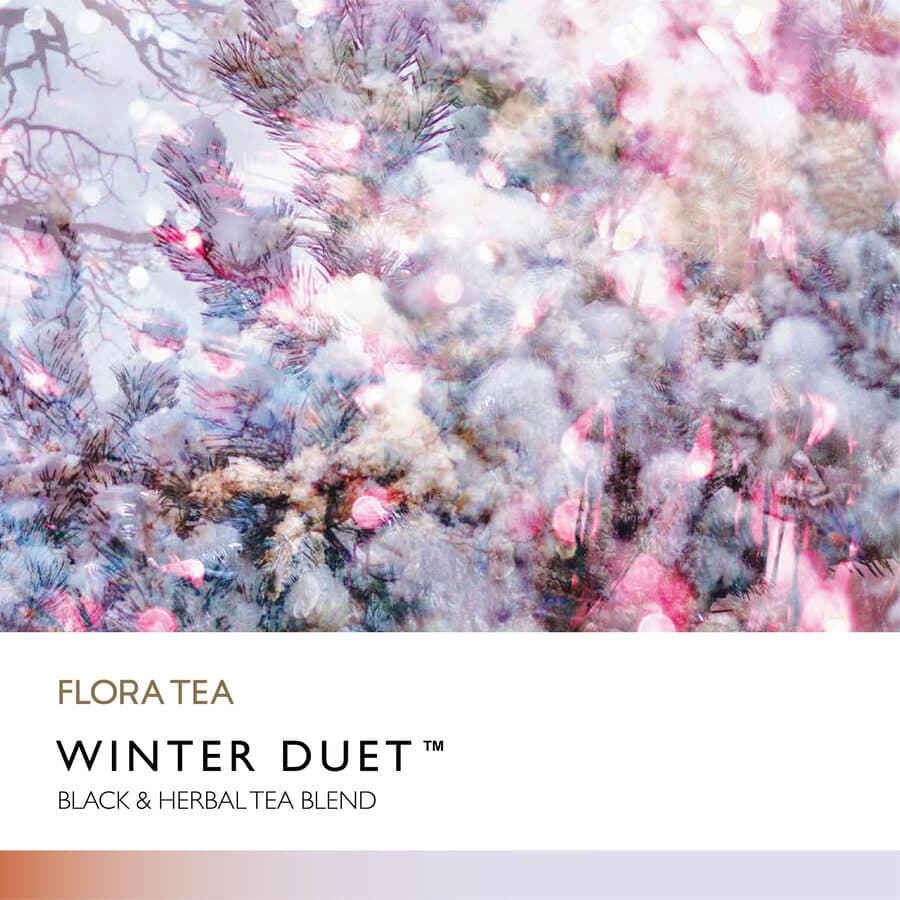 Flora Tea Winter Duet — black & herbal tea blend, 500g wholesale pouch