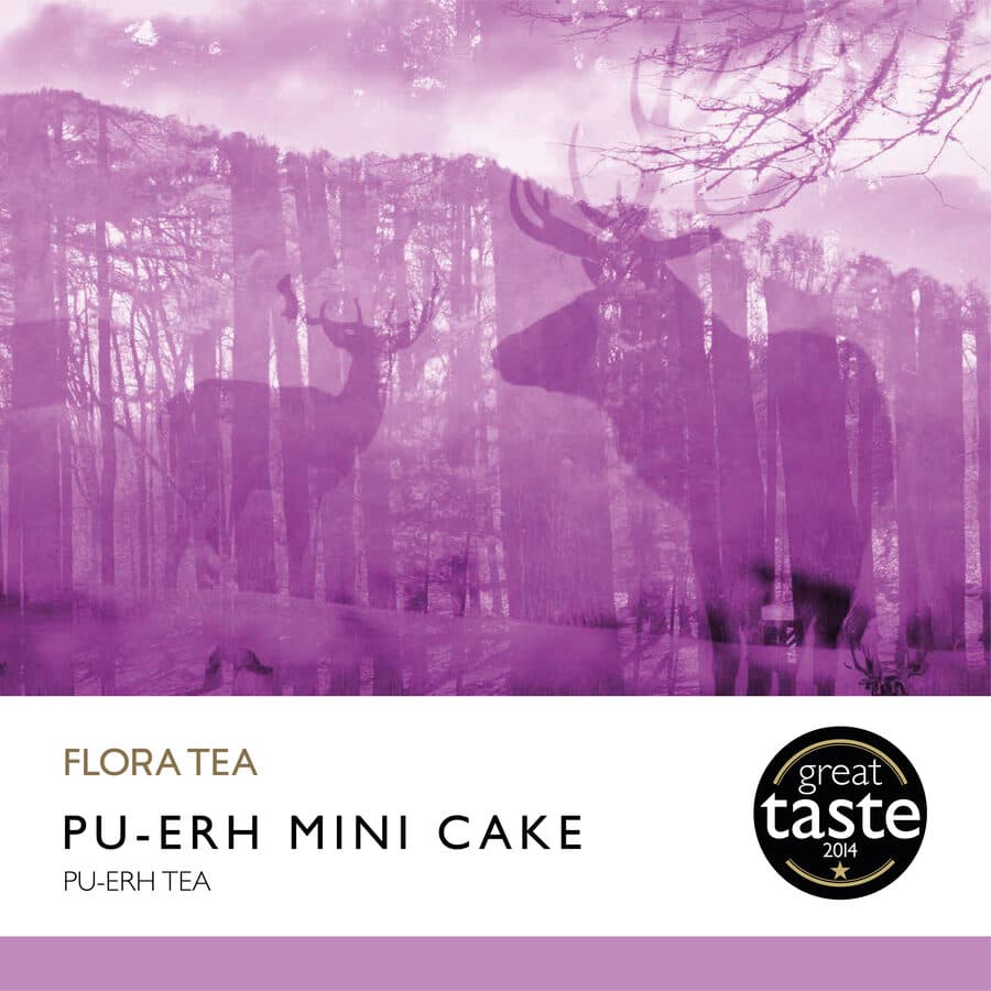 Flora Tea Pu-erh Mini Cake — pu-erh tea — compressed mini cakes, 500g wholesale pouch