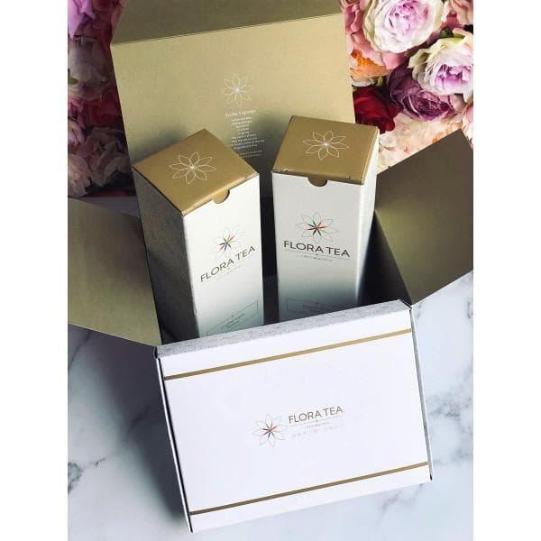 Royal Gift Set — The Full Bloom plus two signature crystal glasses, presented in our gold gift box