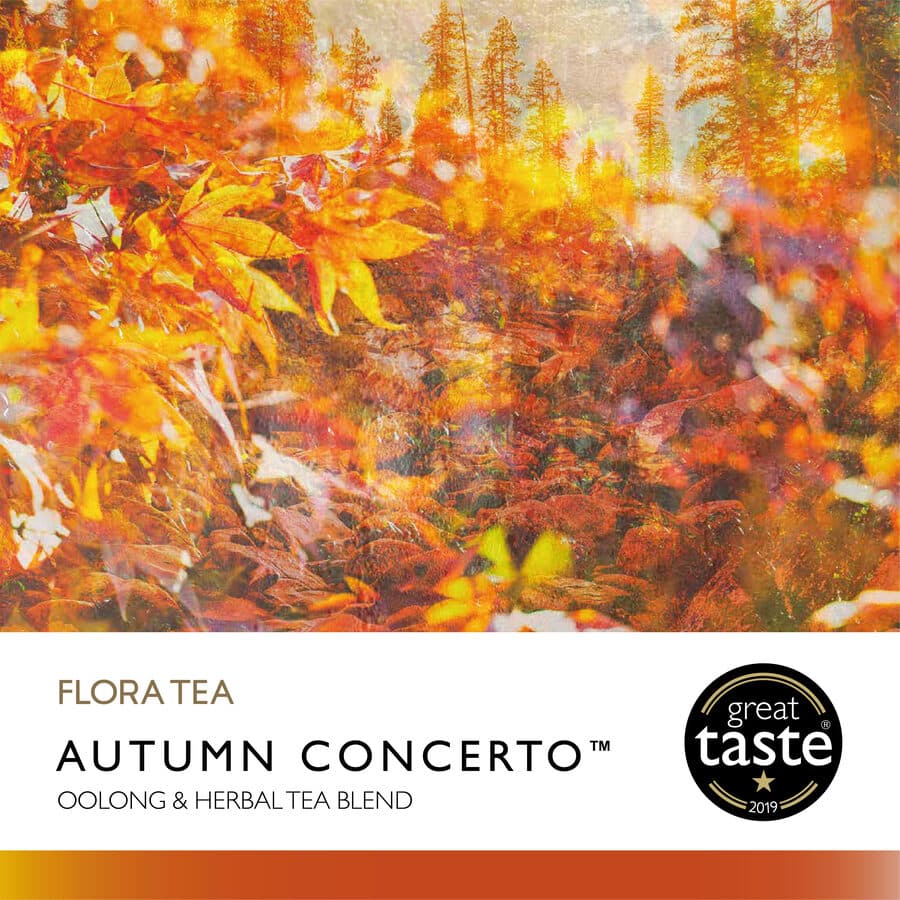 Flora Tea Autumn Concerto — oolong & herbal tea blend, 500g wholesale pouch